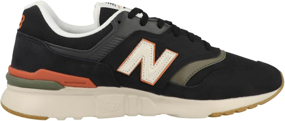 New Balance Herren 997h V1 Sneaker 42.5 EU Schwarz Cayenne, 42.5 EU Schwarz Cayenne