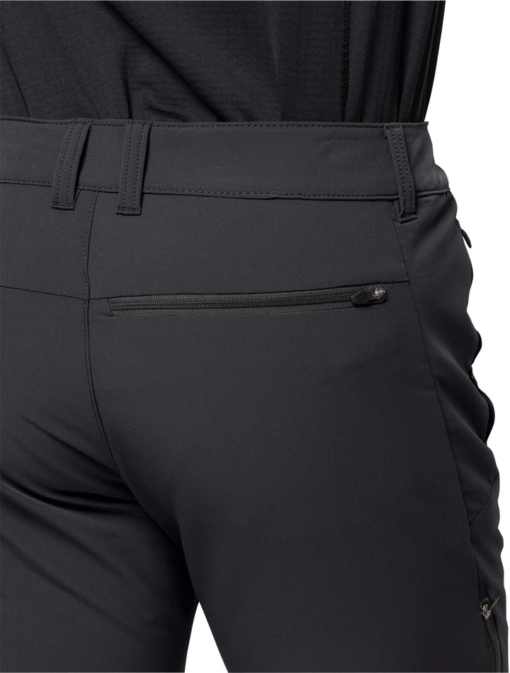 Jack Wolfskin Herren Wanderhose Activate Thermic Pants M 48 Schwarz, 48 Schwarz