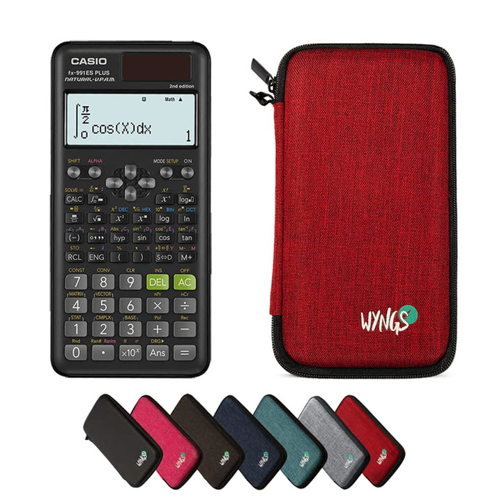 CALCUSO Sparpaket: Casio FX-991ES Plus 2nd Edition technisch-wissenschaftlicher Taschenrechner + WYN