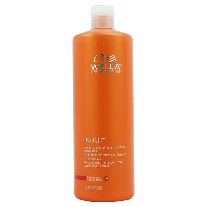 Wella Enriched Moisturizing Conditioner for Fine To Normal Hair for Unisex, 33.8 Ounce by Wella (Eng