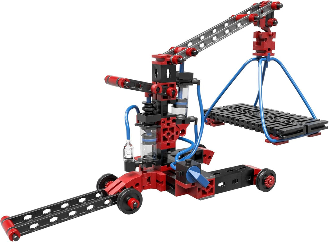 fischertechnik 533874 PROFI Pneumatic Power – Bausatz für Kinder ab 8 Jahren, pneumatisch betriebene