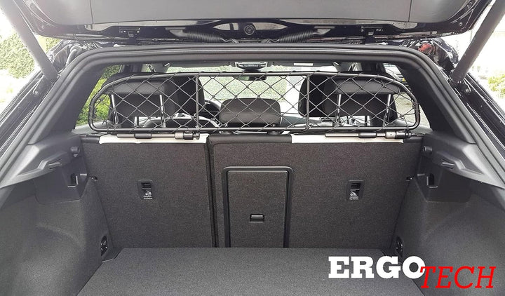 ERGOTECH Trennnetz Trenngitter kompatibel mit Volkswagen T-ROC (ab BJ 2017), RDA65-HXXS8, für Hunde