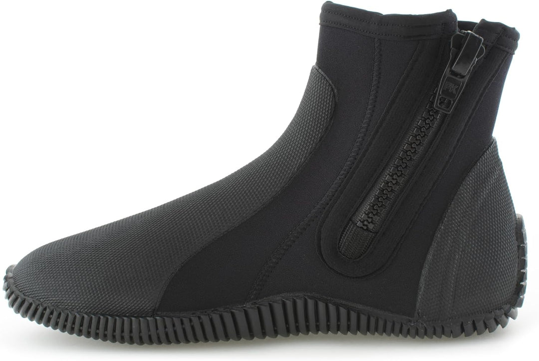Seac Regular Boot - kurzer, 5 mm starker Neopren-Tauchstiefel mit halbstarrer Sohle und Fersen- sowi