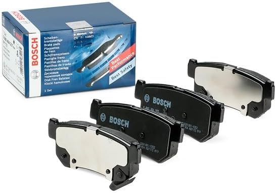 Bosch BP1172 Bremsbeläge - Hinterachse - ECE-R90 Zertifizierung - vier Bremsbeläge pro Set