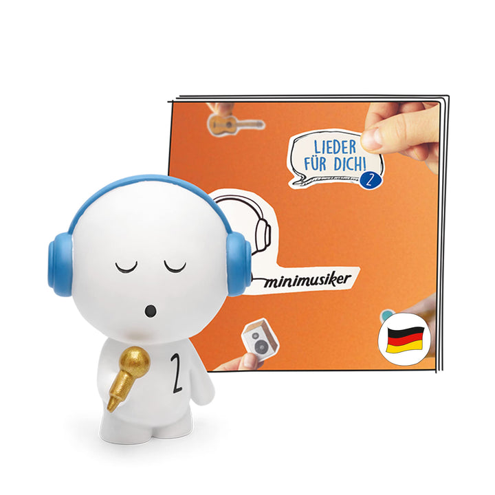 tonies Hörfiguren für Toniebox, Minimusiker - Musik für Dich 2, Kinderlieder für Kinder ab 4 Jahren,