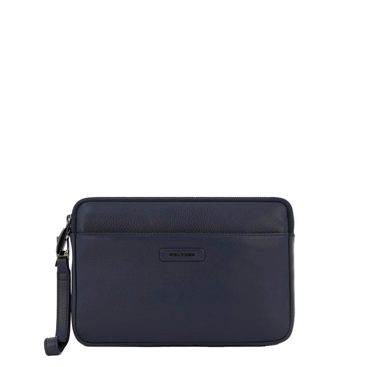 PIQUADRO POCHETTE X SCHWARZ AC6156MOSR/N modus restyling Kupplung Fronttasche Leder SCHWARZ ND Wahl=