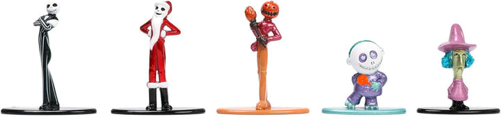 Jada Toys Nightmare Before Christmas Nano Multipack, Figuren-Set, 253075006 Casual, Casual
