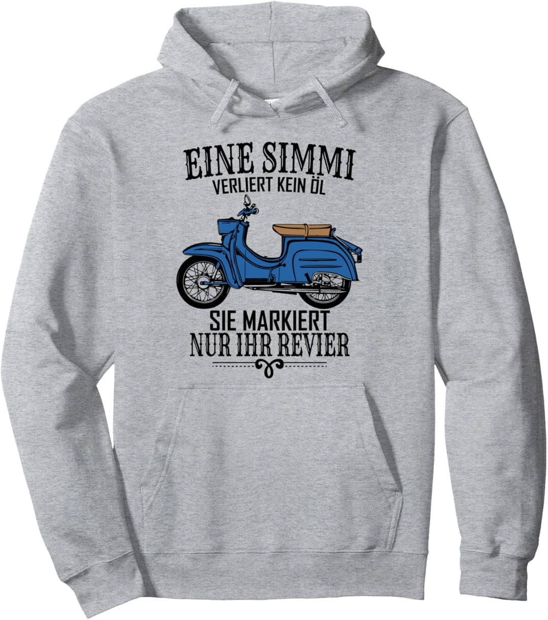 Eine Simme Verliert Kein Öl Simson-Schwalbe Pullover Hoodie