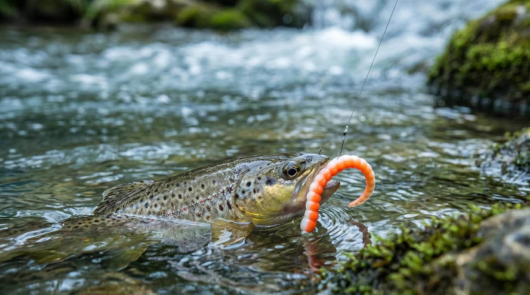 Zite Fishing Curly Viper Forellen Gummiköder 8 STK, 6,5cm - Schlangenartiger Forellenköder - UL Ange