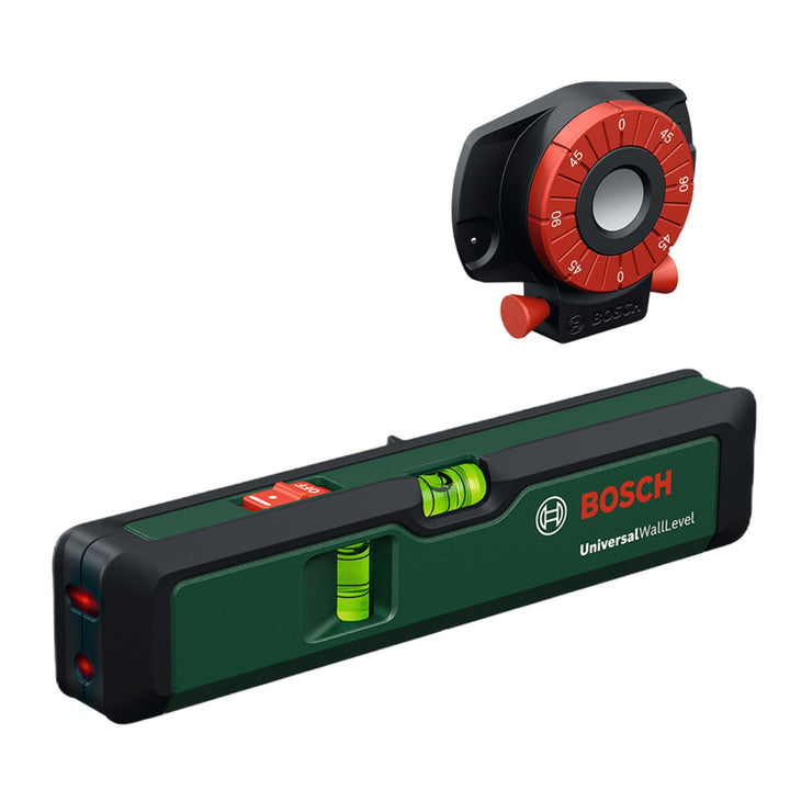 Bosch Laser-Wasserwaage UniversalWallLevel (3-in-1-Werkzeug: Wasserwaage, Linienlaser zum einfachen