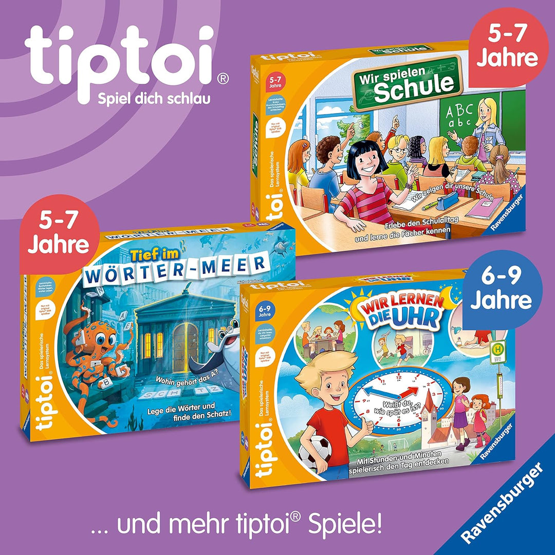 Ravensburger tiptoi Spiel 00120 Das Geheimnis der Logik-Pyramide - Lernspiel ab 6 Jahren, Logikspiel
