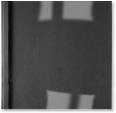 GBC IB386015 Thermobindemappe Business Line Leinen, 3 mm, 100 Stück, schwarz schwarz 3 mm, schwarz 3