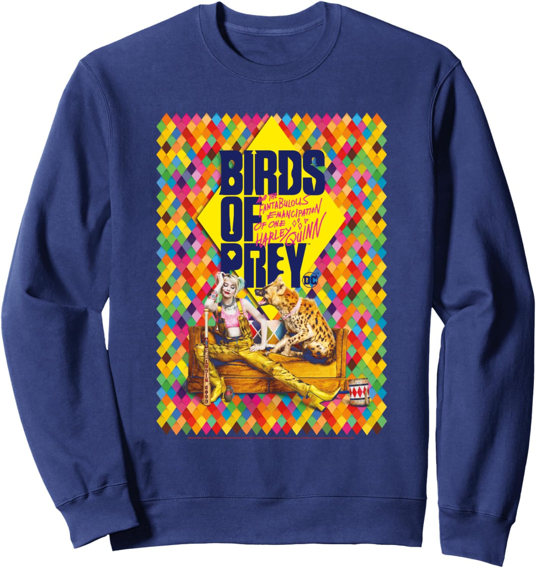 Birds of Prey Harley Quinn Poster Sweatshirt