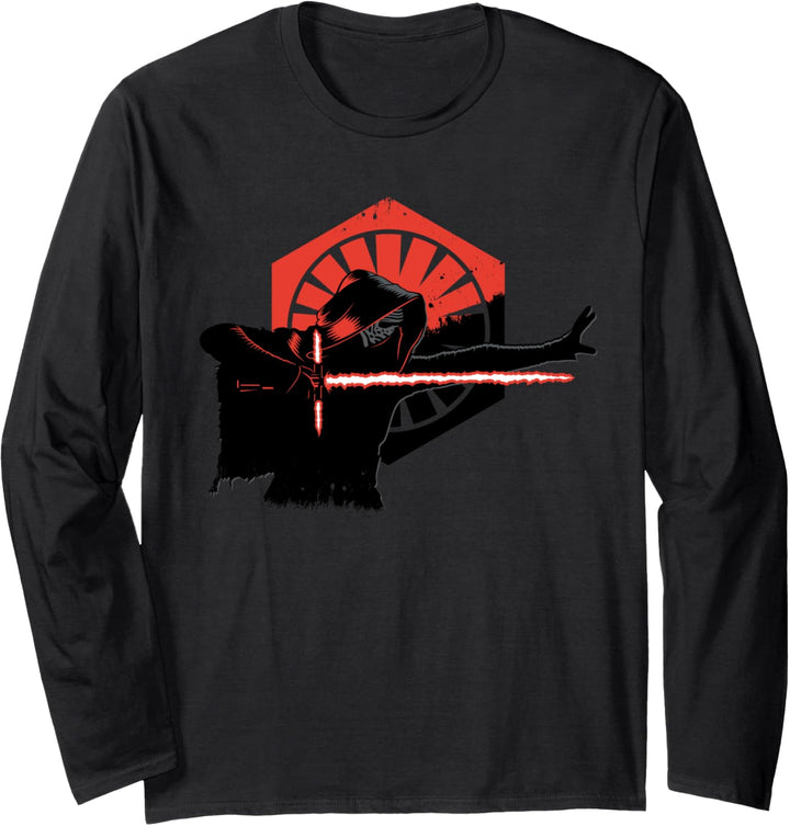 Star Wars Kylo Ren The Force Awakens First Order Langarmshirt