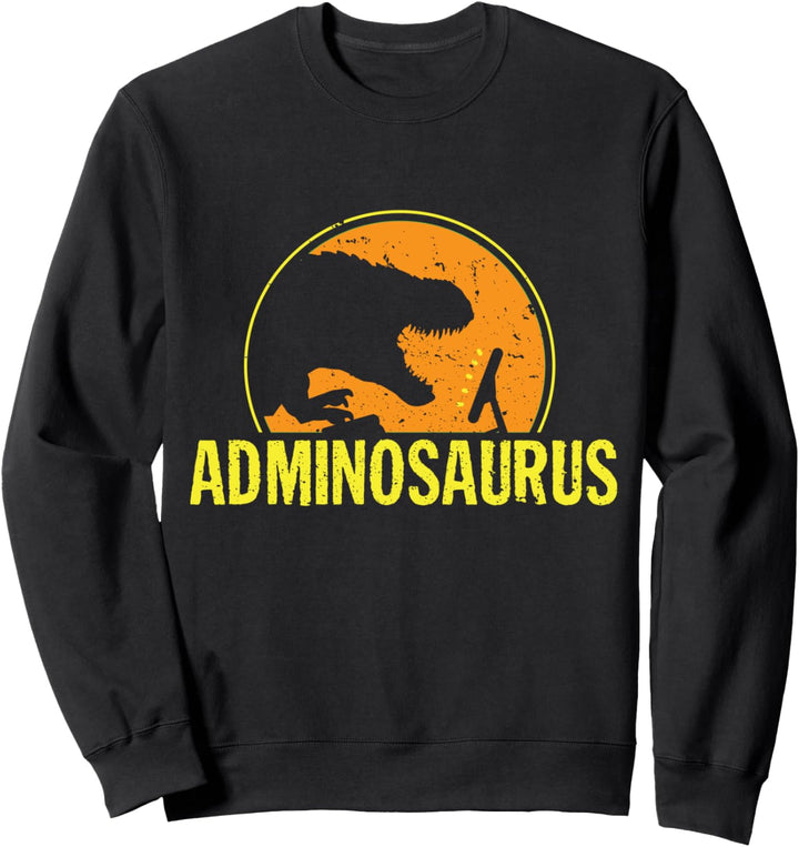 Adminosaurus - lustiges Administrator IT Informatiker Nerd Sweatshirt