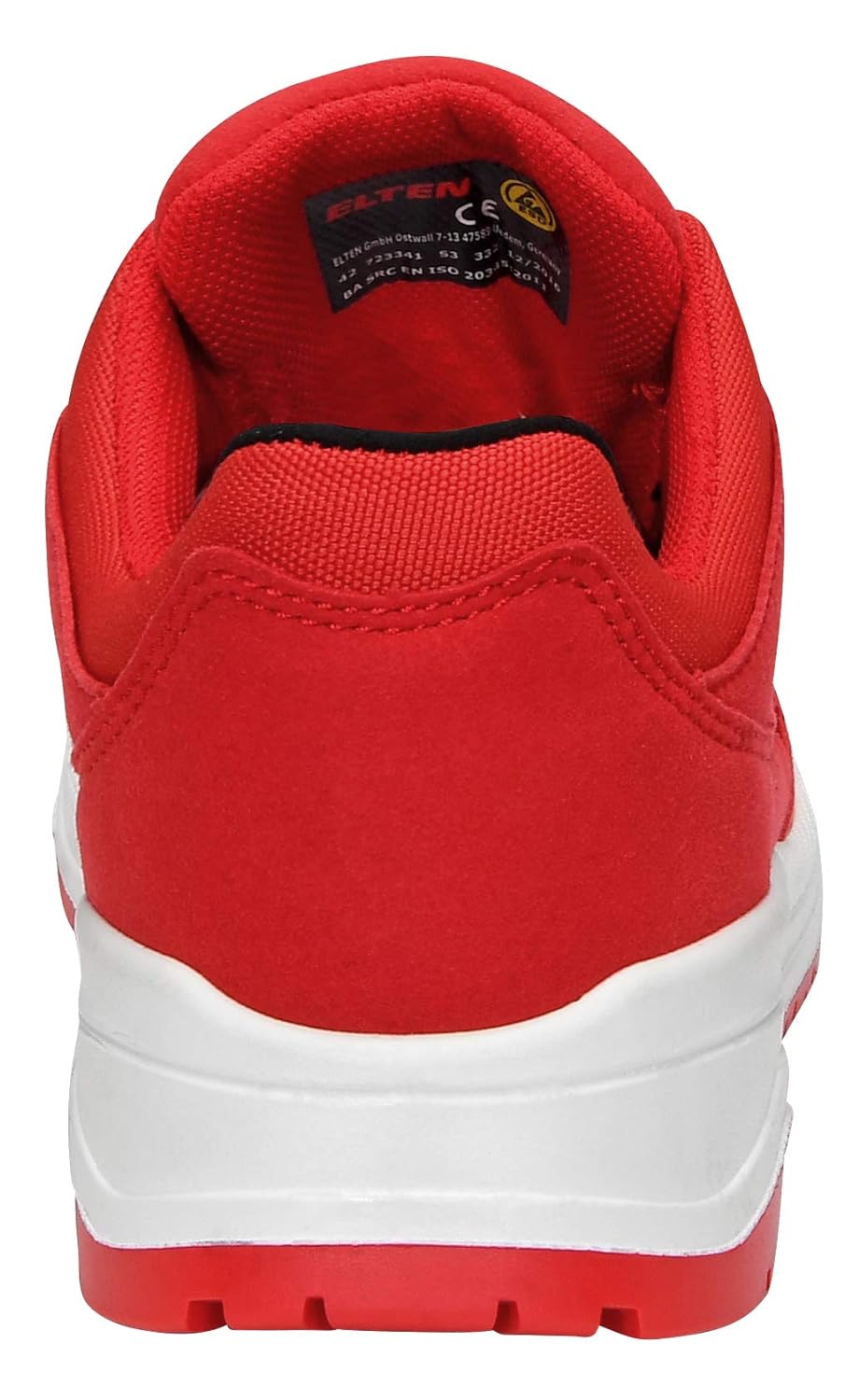 ELTEN Sicherheitsschuhe MAVERICK red Low ESD S3, Damen und Herren, Textil, Stahlkappe, leicht, sport