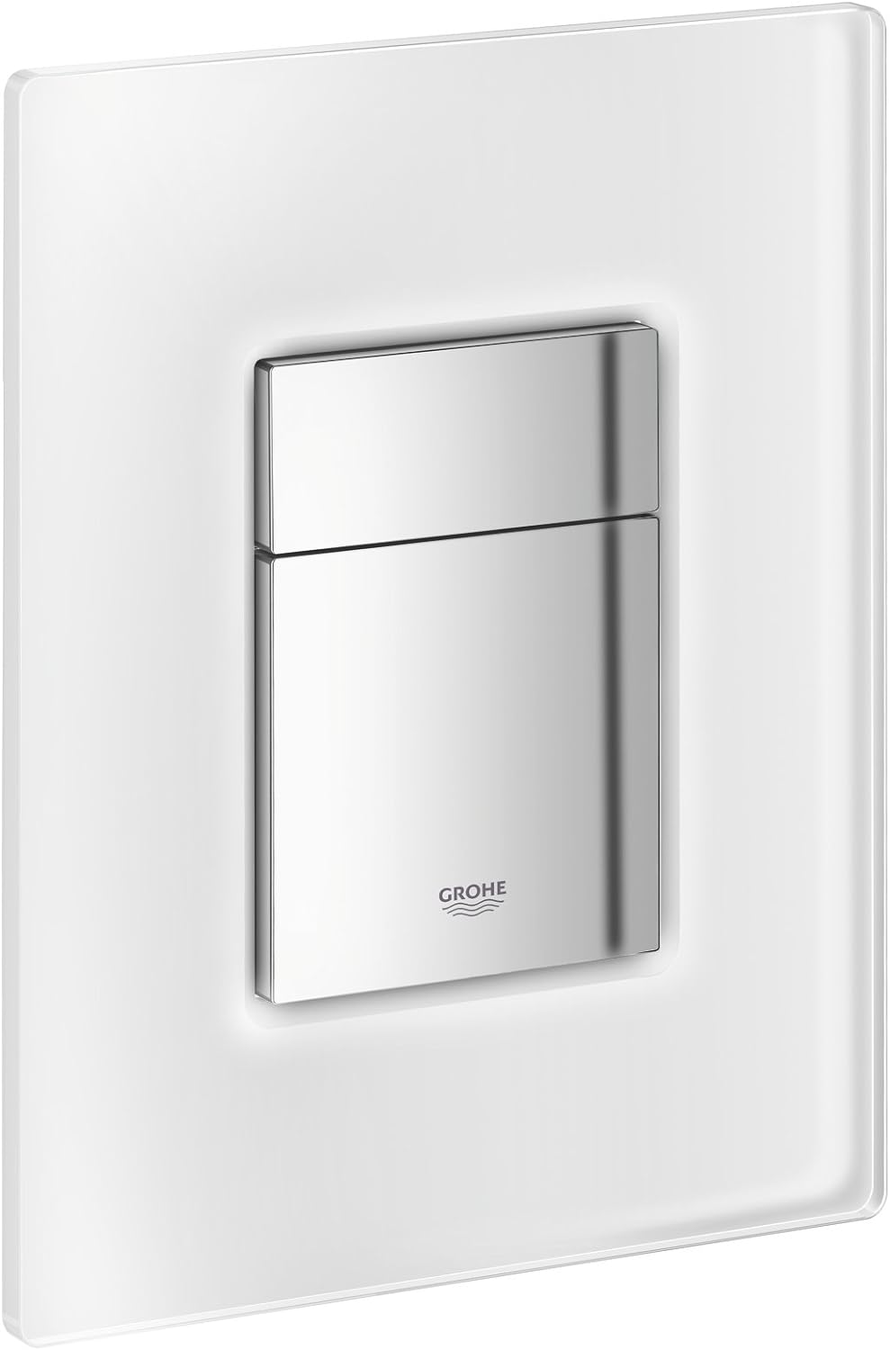 GROHE Skate Cosmopolitan | WC - Abdeckplatte | 38845MF0 Klassische Grösse Chrom/Davinci Weiss, Klass