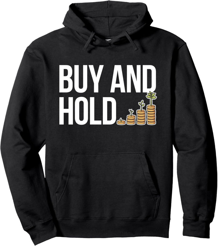 Buy&Hold Investor Börse Aktien Klein-Anleger Aktionär Finanz Pullover Hoodie