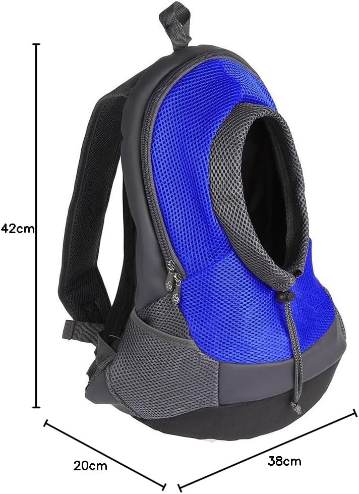 NHSUNRAY Hundetragerucksack Atmungsaktiv und Bequem Reisen Tragetasche für Haustiere Verstellbarer T