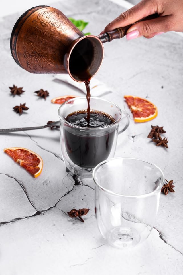 Handbetriebene Kaffeemühle - Kaffeebohnenmühle mit einstellbaren Stufen - Kaffeemühle aus robustem E