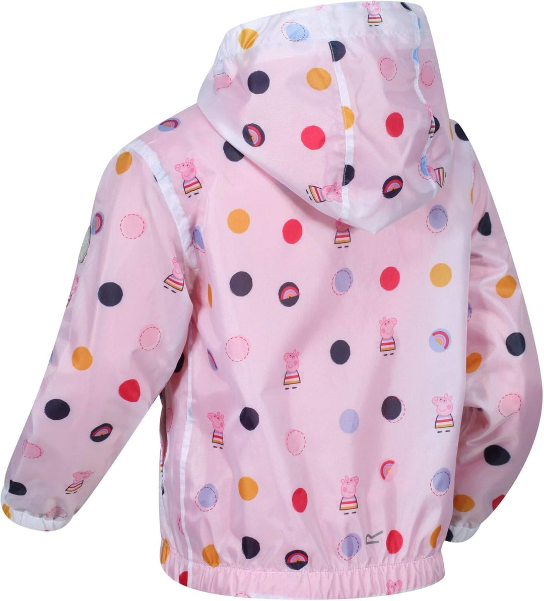 Regatta Unisex Kinder Muddy Puddle Jacket Outdoorjacke 6-12 Monate White Polka, 6-12 Monate White Po