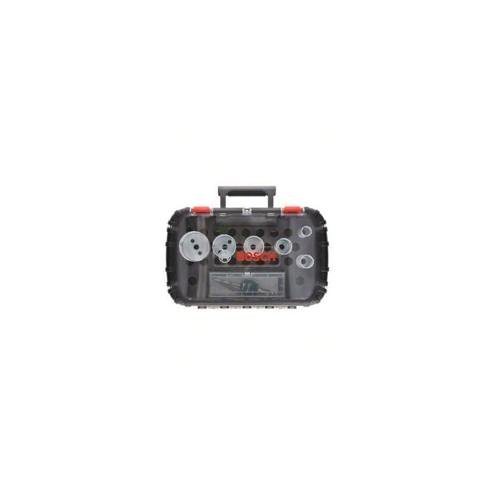 Bosch Professional 9 tlg. Lochsäge Progressor for Wood & Metal Set Elektriker (für Holz und Metall,