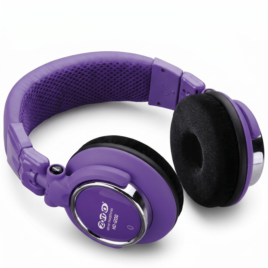 Zomo HD-1200 Professioneller Stereo-Kopfhörer (110dB, 3m) Toxic Purple
