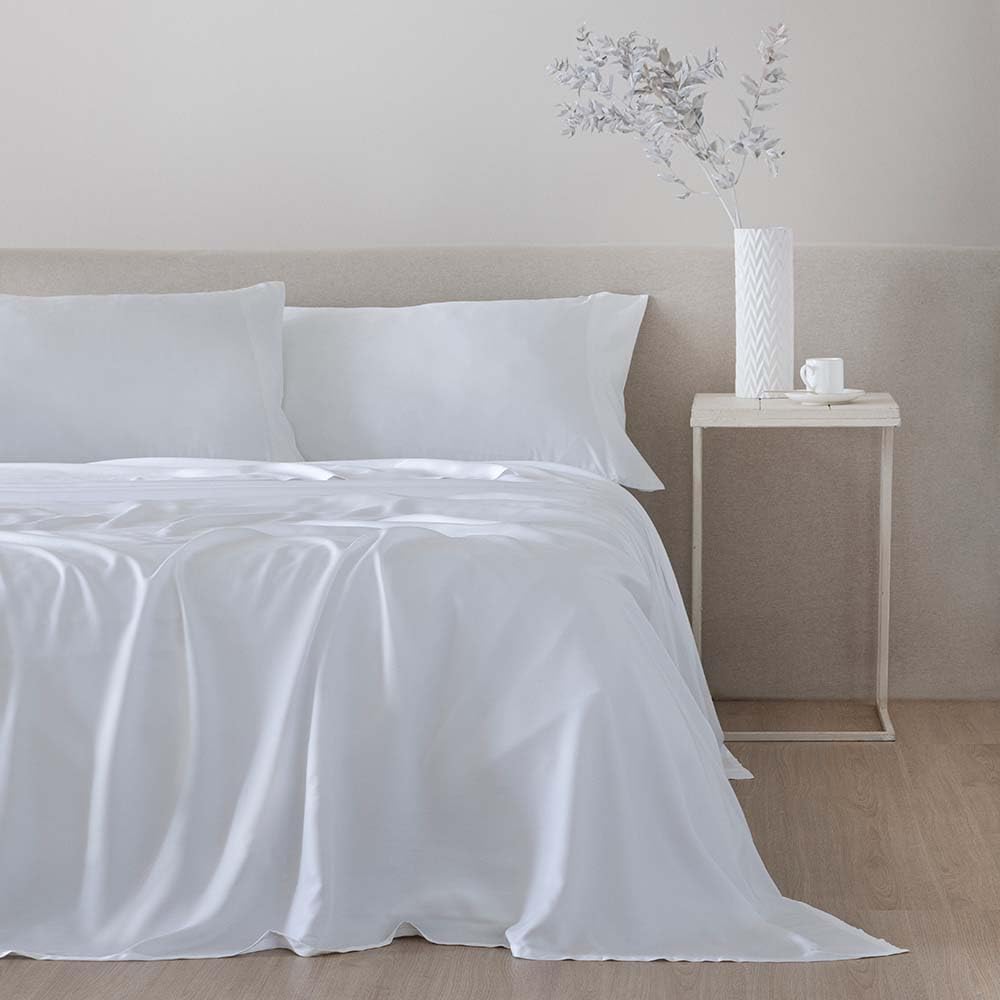 COTTON ARTean Bettwäsche-Set aus organischem und hypoallergenem Bambus, für Betten von 200 x 190/200