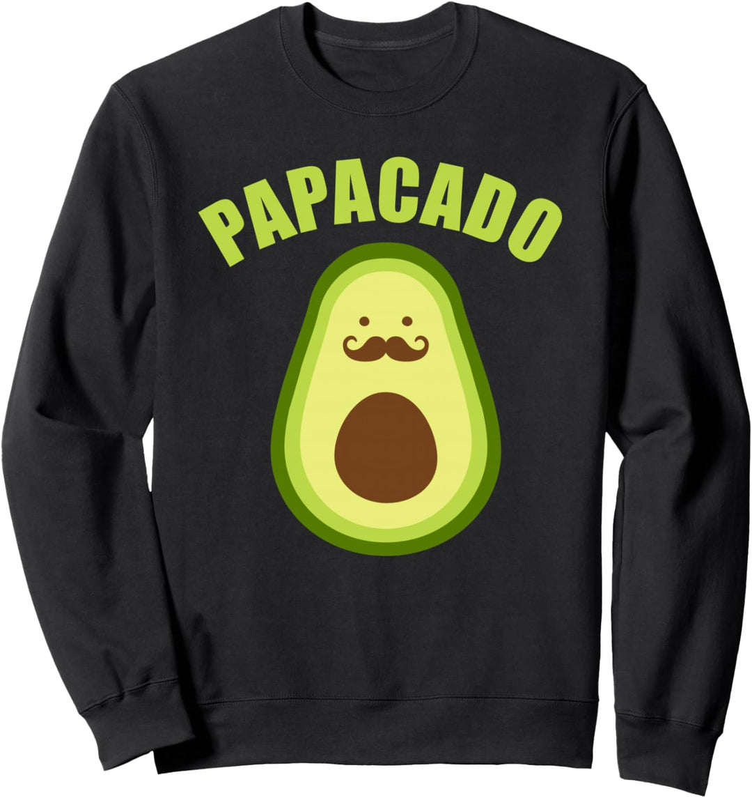 Papacado erstes Mal Papa Vater Baby Verkündung Vatertag Sweatshirt