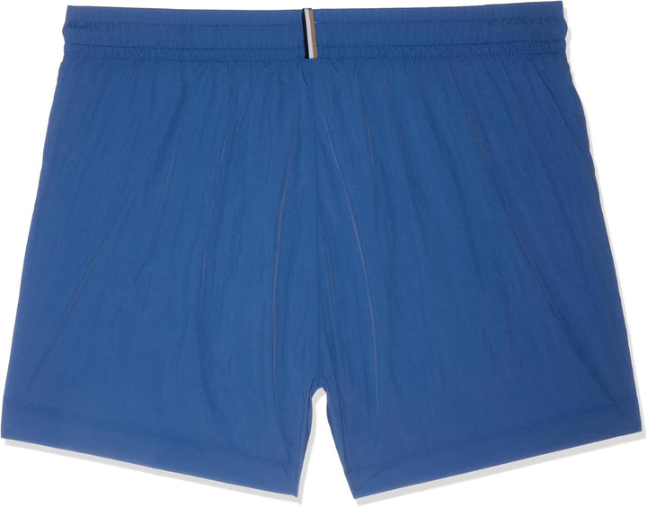 BOSS Herren Mooneye Badeshorts mit Umriss-Logo-Print S Bright Blue 436, S Bright Blue 436