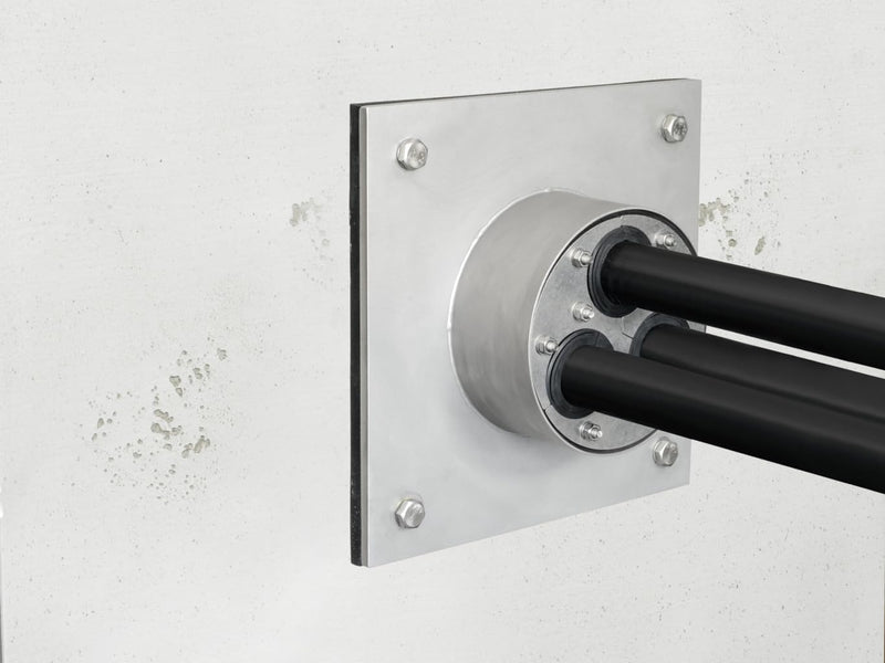 Ritzer by Hauff Ringraumdichtung/Mauerdurchführung HRD150 SG, 150mm, für 3 Kabel/Rohre 22-54 mm, get