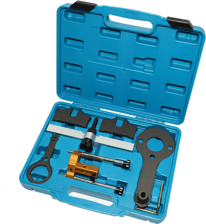 Zahnriemen Werkzeug Nockenwellen Arretierwerkzeug Kit Kompatibel mit BMW V8 N63 S63 (ohne Ventilhebe