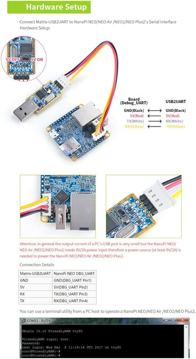 NanoPi NEO Air Open Source Allwinner H3 Single Board Computer Onboard Quad-Core Cortex-A7 1.2GHz CPU