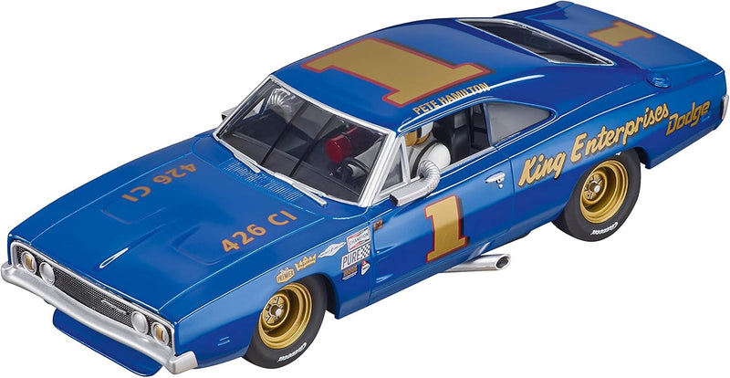 Carrera Evolution I Dodge Charger 500 No.1 I Auto für Rennbahn | Rennbahnen und lizensierte Slotcars