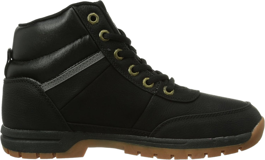 Kappa Unisex Kinder Bright Mid Hohe Sneakers 36 EU Schwarz 1111 Black, 36 EU Schwarz 1111 Black