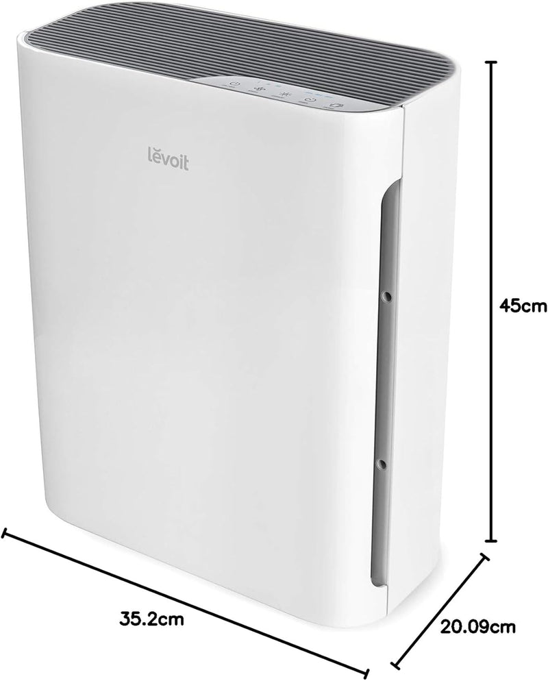 Levoit Luftreiniger Luftfilter mit H13 HEPA-Filter CADR 221 m³/h, Air Purifier gegen Allergien Gerüc