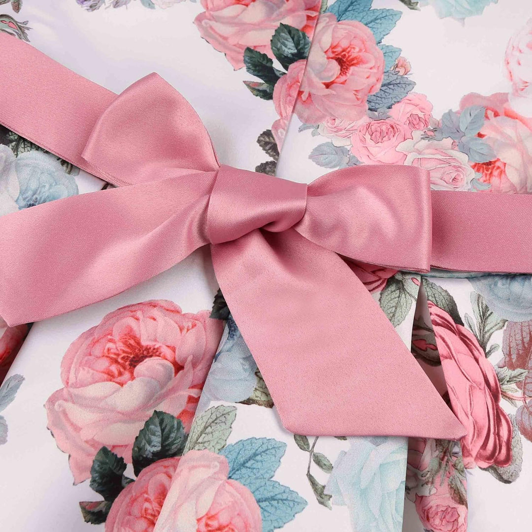 BUNNY LULU Mädchen Kleid mit schräger Schulter, Brautjungfer, Hochzeit, Prinzessin, Kinder, Schleife