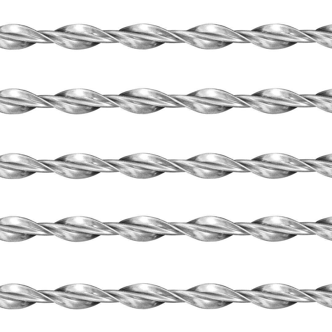 Ruberstein® Spiralanker 8 mm – 5 Stck x 1m Stange zur Risssanierung im Mauerwerk