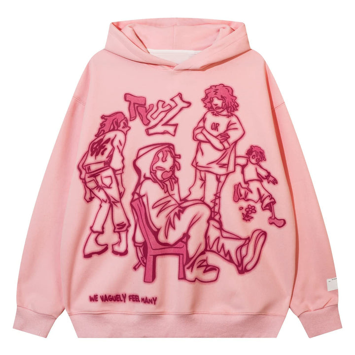 YEOU Unisex St001 Kapuzenpullover S Rosa, S Rosa