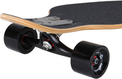 FunTomia Longboard mit 3 Flex Stufen Drop Through Cruiser Komplettboard Mach1 Speed Kugellager T-Too