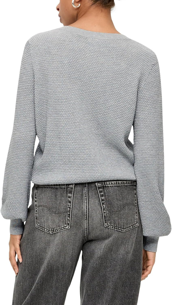 s.Oliver Damen Pullover mit Glitzergarn XL 9400, XL 9400