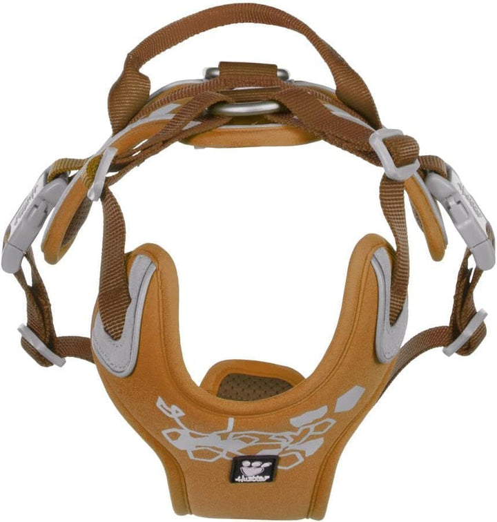 Hurtta Weekend Warrior Hundegeschirr, Brustgeschirr für kleine Hunde, Desert-Braun, 40-45 cm, Desert