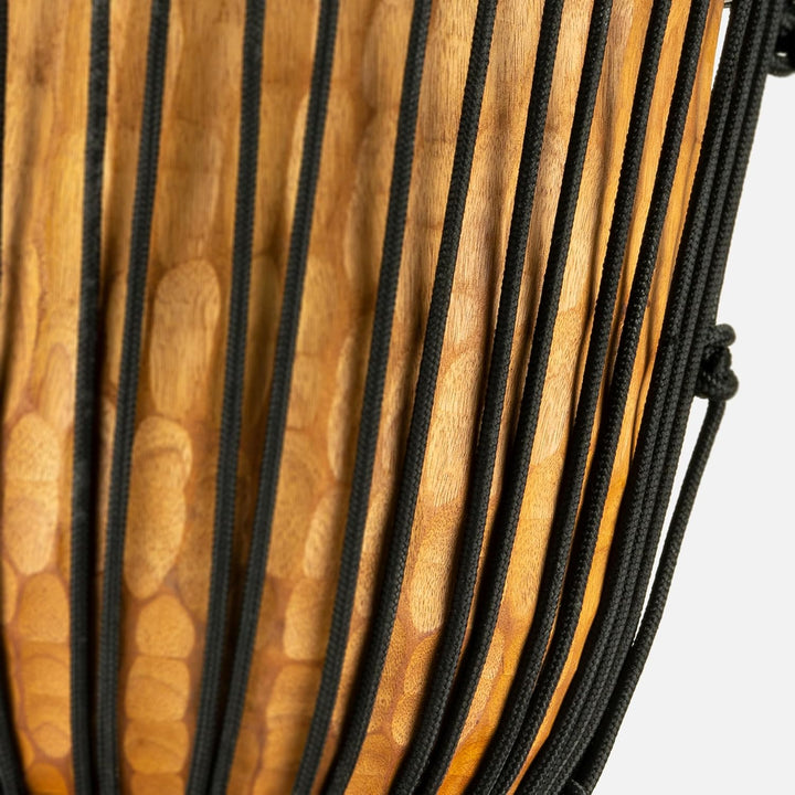 Meinl Percussion HDJ4-L Wood Djembe, Headliner/Nile Series, Rope Tuned, 30,48 cm (12 Zoll) Durchmess