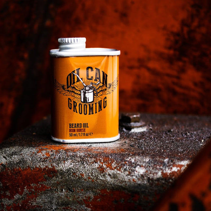 Oil Can Grooming Iron Horse Beard Oil/Bartöl, 50ml