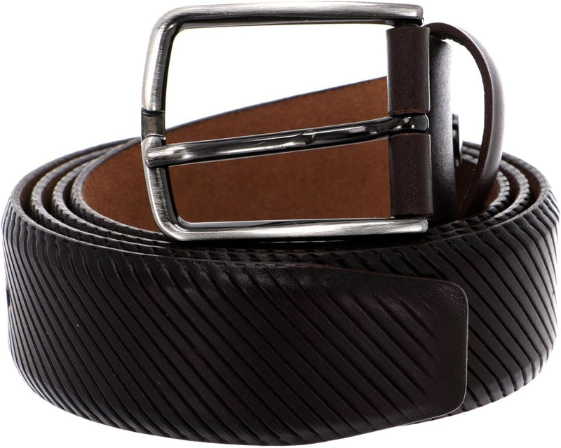 Vanzetti 35mm Leather Belt W105 Dark Brown - kürzbar