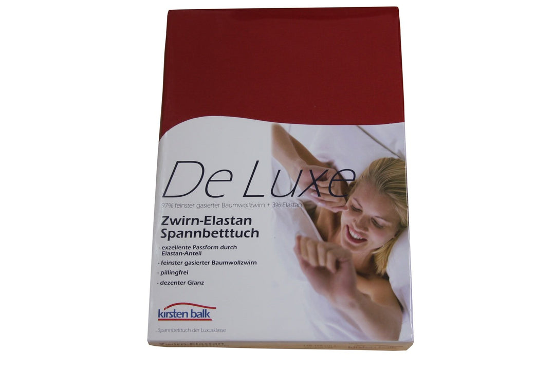 KIRSTEN BALK Q1 Marken Zwirn-Spannbettuch 120x200-220 Natur 120/130x200/220, Natur 120/130x200/220