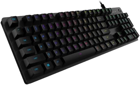 Logitech G512 mechanische Gaming-Tastatur, GX-Brown Taktile Switches, LIGHTSYNC RGB-Beleuchtung, USB