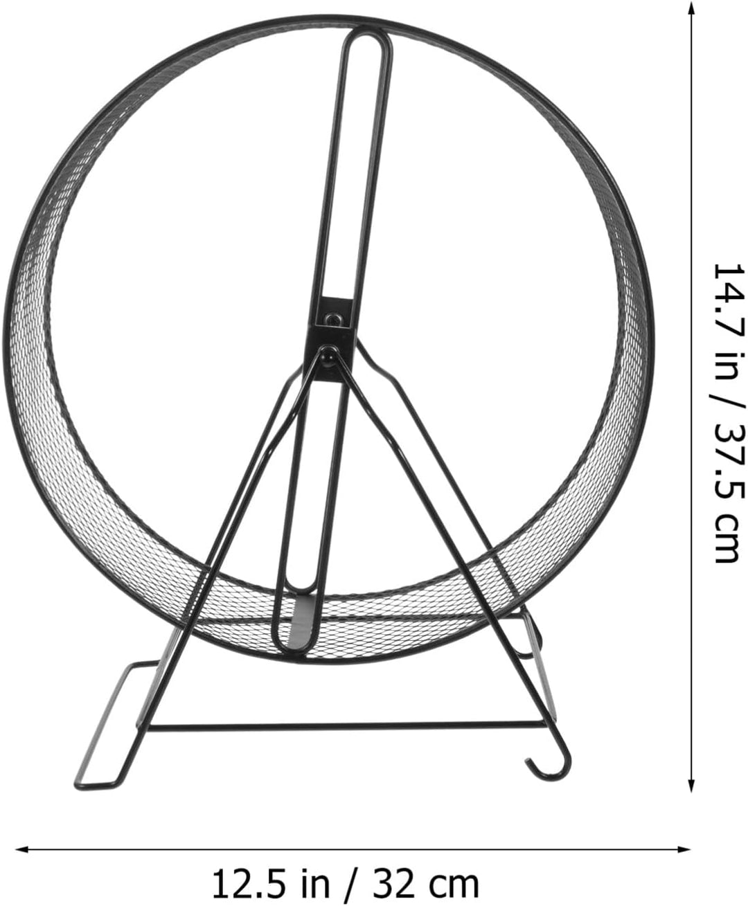 Mikikit Laufrad Für Hamster Leises Hamsterrad Rennmausrad Drahtgeflecht Laufrad Mit Eisenhalterung S