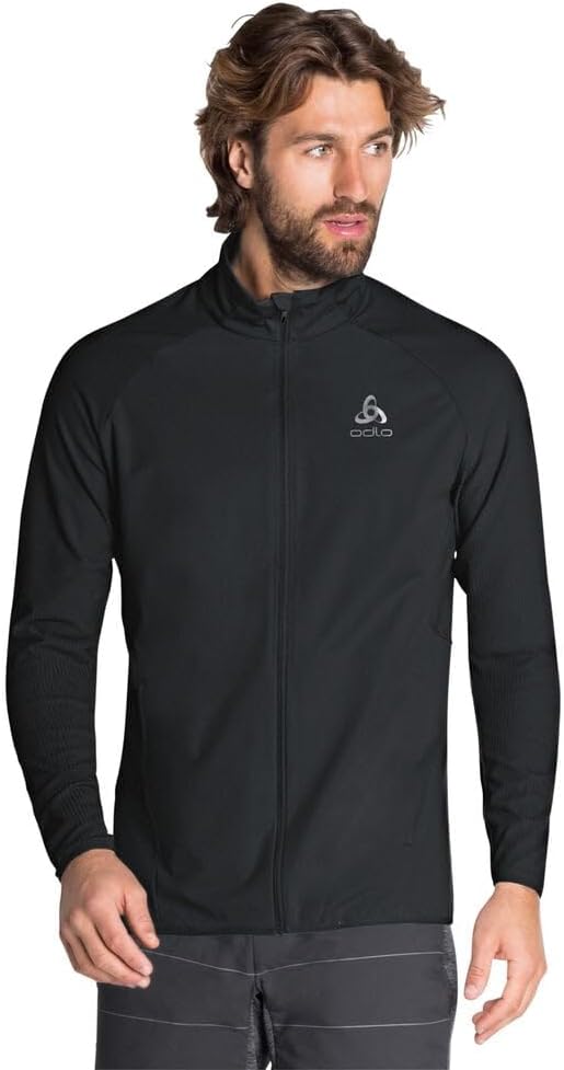 Odlo Herren Jacket Zeroweight Warm Hybrid Laufjacke XL Schwarz, XL Schwarz