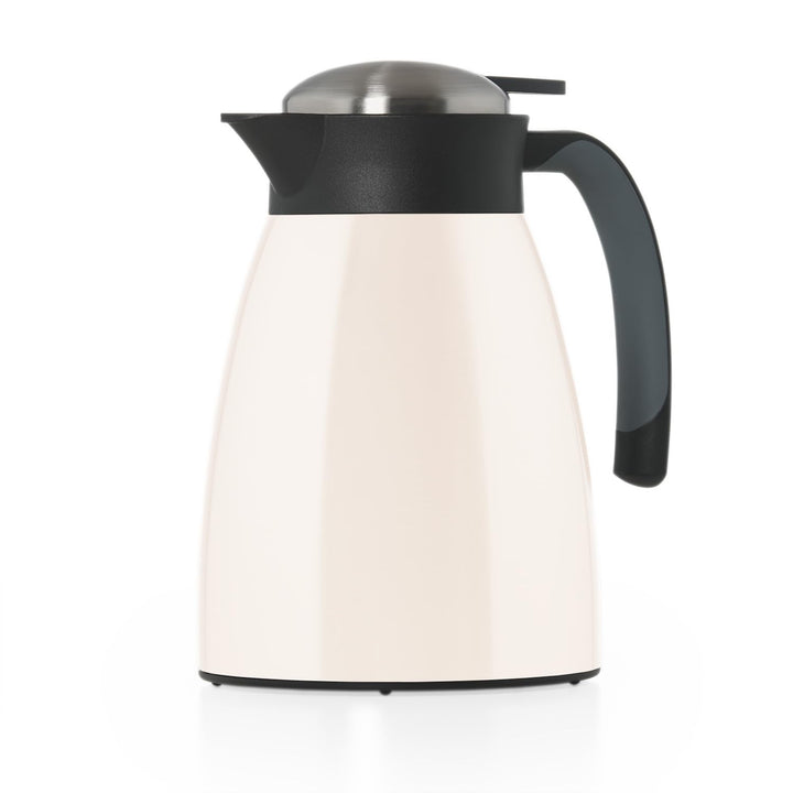 Blumtal Thermoskanne 1l - BPA-freie Teekanne mit Quick Tip Verschluss - auslaufsichere Kaffeekanne T